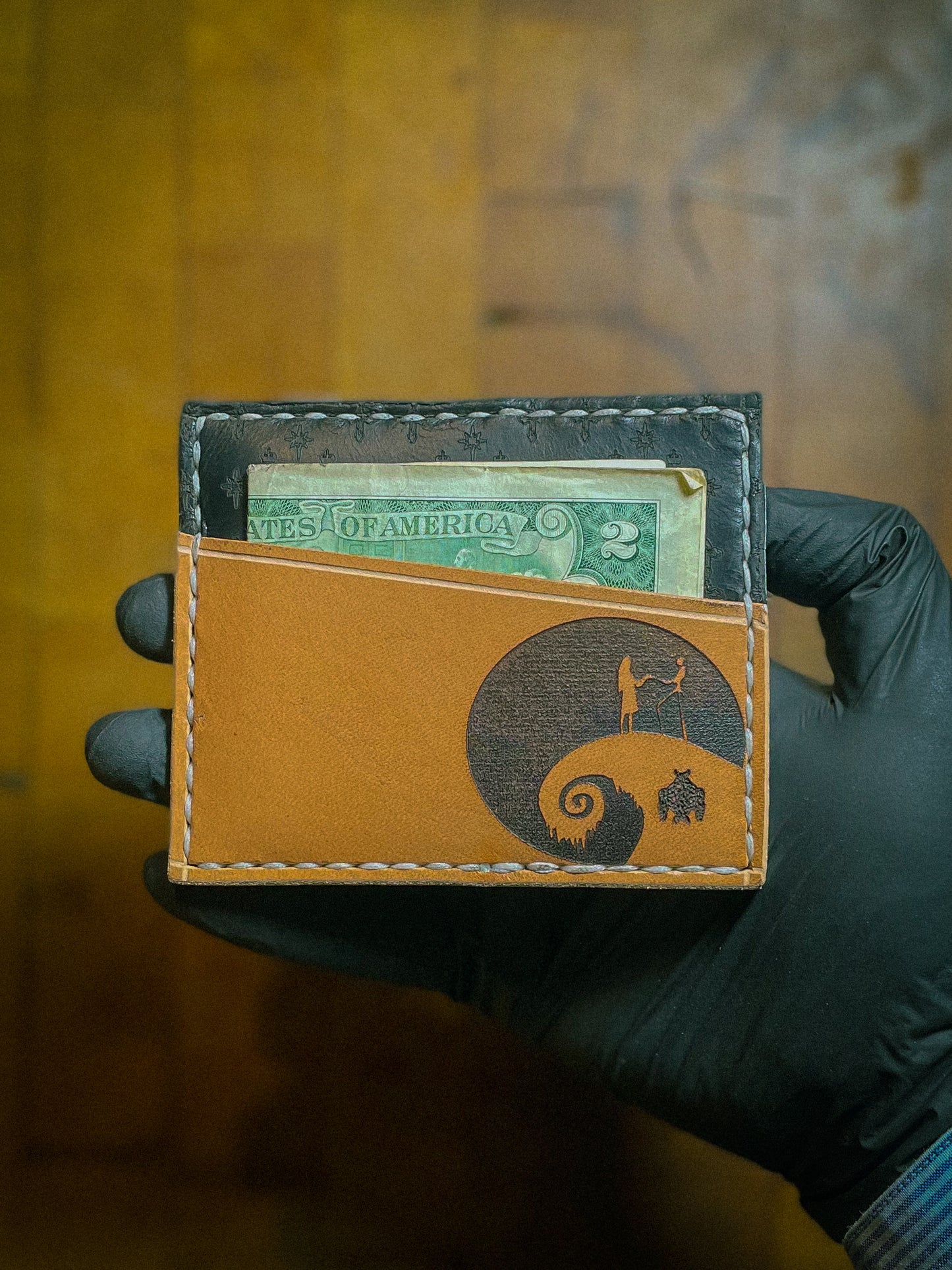 Pumpkin King Cash&Card Holder Wallet