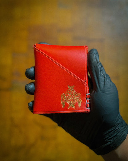 The NO. 88 Wallet (Experimental Candy Cane Stitching)